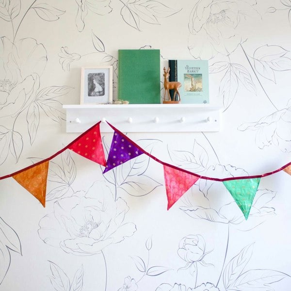 Paper High Recycled Sari Bunting
