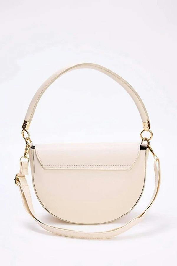 WOVCOR Women's Mini City Shoulder Bag with Metal Buckle Detail