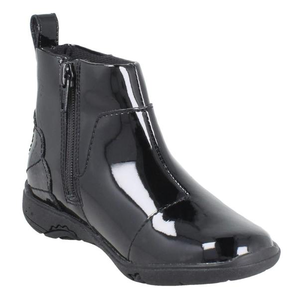Clarks Girls Clarks Unicorn Detail Ankle School Boots Relda Glow