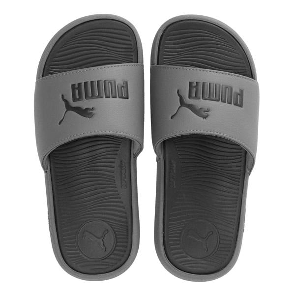 Puma Childrens/Kids Cool Cat Sliders - Dark Grey - 