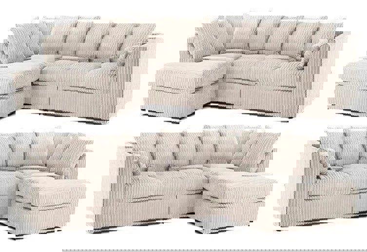 Chicago 5 Seater Corner Scatter Back Sofa Scene