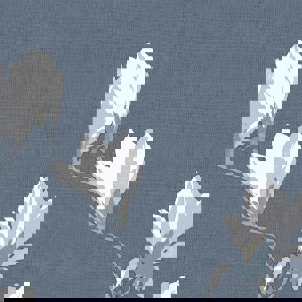 Laura Ashley Magnolia Grove Wallpaper - Dusky Seaspray - 10m