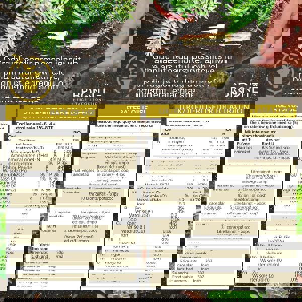 Bronte Heritage Multipurpose Granules 120g – 9-month slow-release fertiliser with NPK & magnesium. Ideal for pots, baskets & garden beds