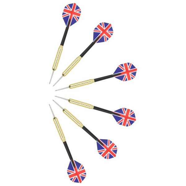 Berkfield Professional Dart Set with Dartboard Sisal Steel
