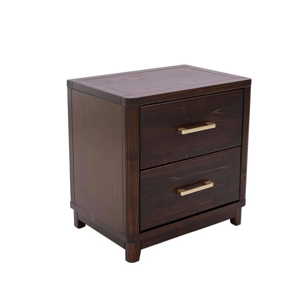 Cabinet Bits Grotti 2 Drawer  Bedside Table