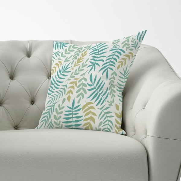 Warren Reed Multicolor Leafs And Branches Cushions