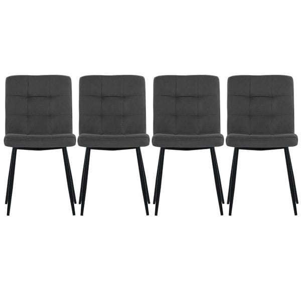 44cm Wide Retro Velvet Accent Desk Chair Dining Desk Chairs Dining Chairs Living and Home