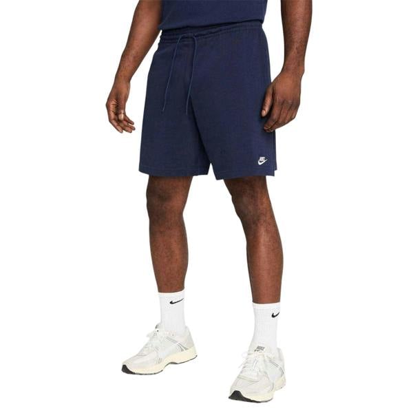 Nike Mens Club Embroidered Logo Shorts - Navy - 