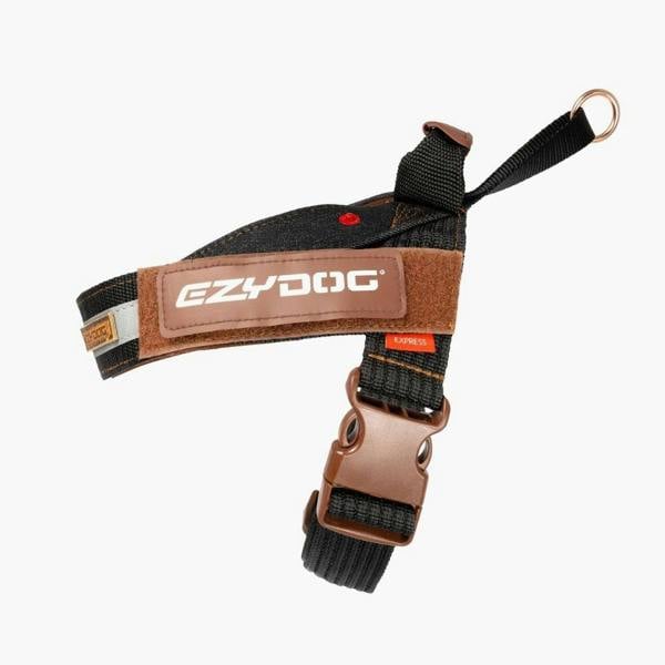 EzyDog Express Dog Harness in Black Denim
