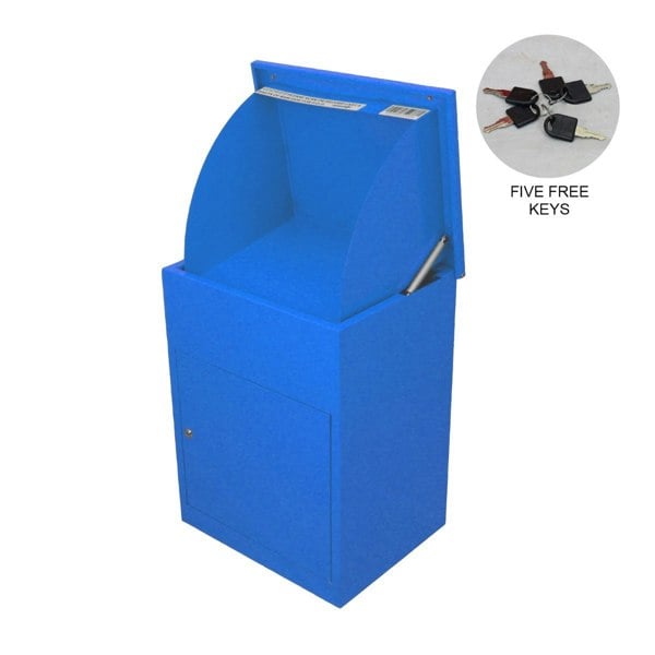 Monstershop Parcel Post Box - Blue