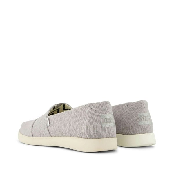 TOMS Alpargata Plus Heritage Canvas Women's Drizzle Grey Espadrilles