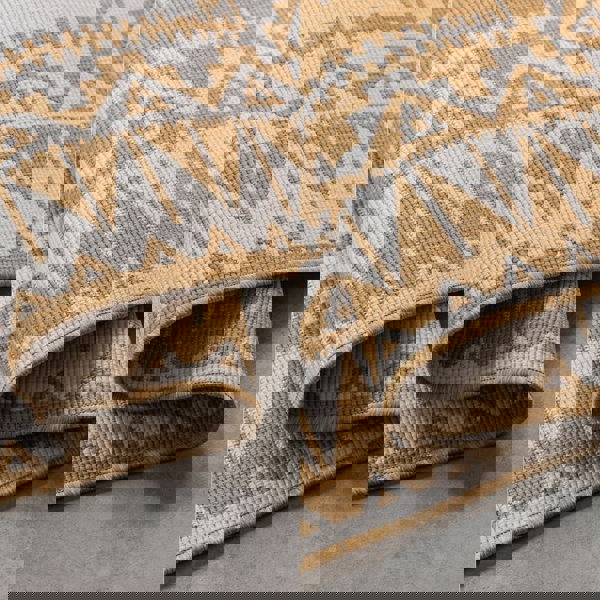 Dynamic Indoor & Outdoor Reversible Yellow Rug