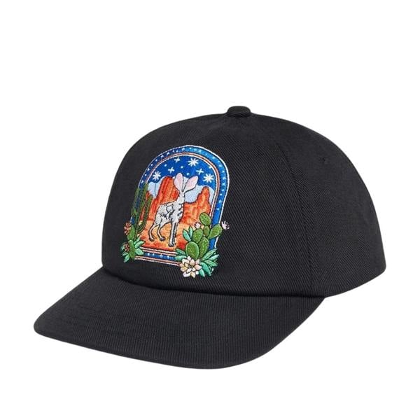 Casablanca Patch Cap L'Arche Du Desert Nuit Black Hat