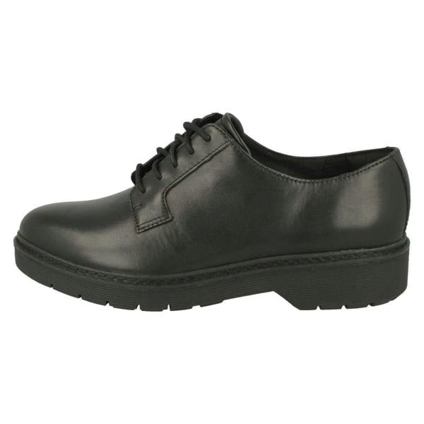 Clarks Ladies Clarks Chunky Sole Lace Up Shoes Witcombe Lace