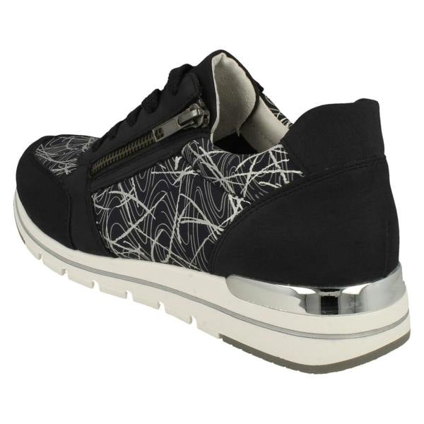 Rieker Ladies Remonte Stylish Heeled Trainers R6700