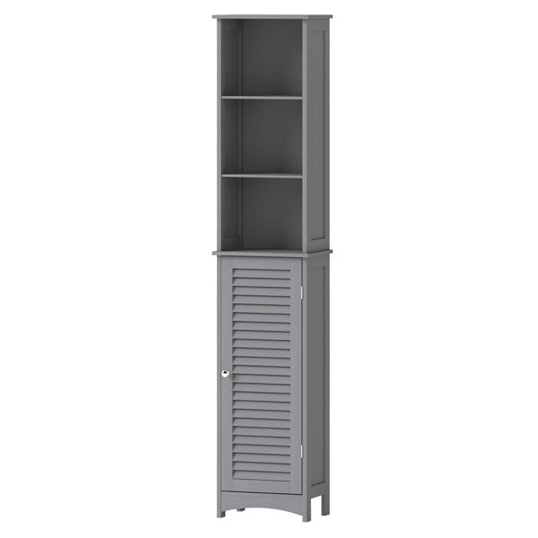 Levede Bathroom Storage Cabinet Freestanding Cupboard Adjustable Shelf Unit