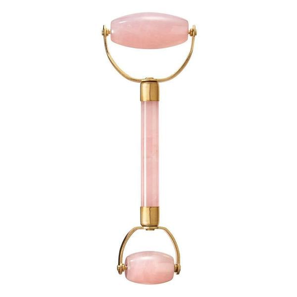 White Lotus Beauty Genuine Crystal Roller Chemical Free Rose Quartz