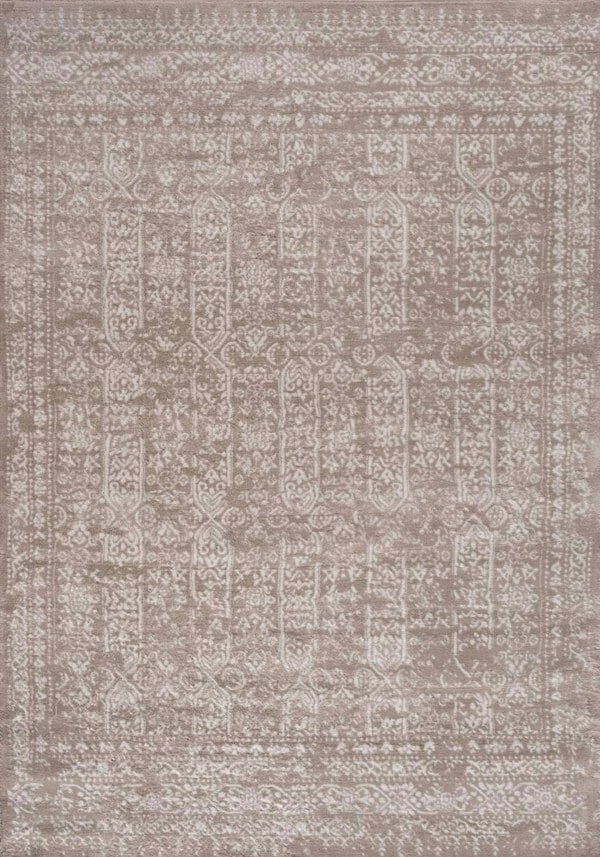 Living Room Rug Vintage Design In Beige high durability