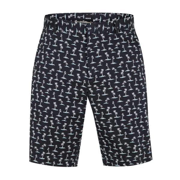 Boss Mens All-Over Print Chino Shorts - Pastel Blue - 