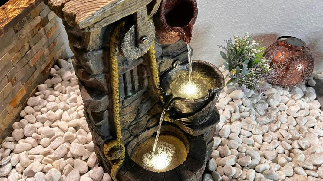 Tranquillity Water Features Rustic Jug Traditional Water Feature