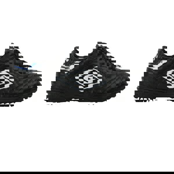 Umbro Mens Speciali Eternal Club Tf Leather Football Boots - Black/White/Royal Blue