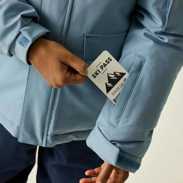 Dare 2B Childrens/Kids Shredder II Ski Jacket - Dusky Blue - 