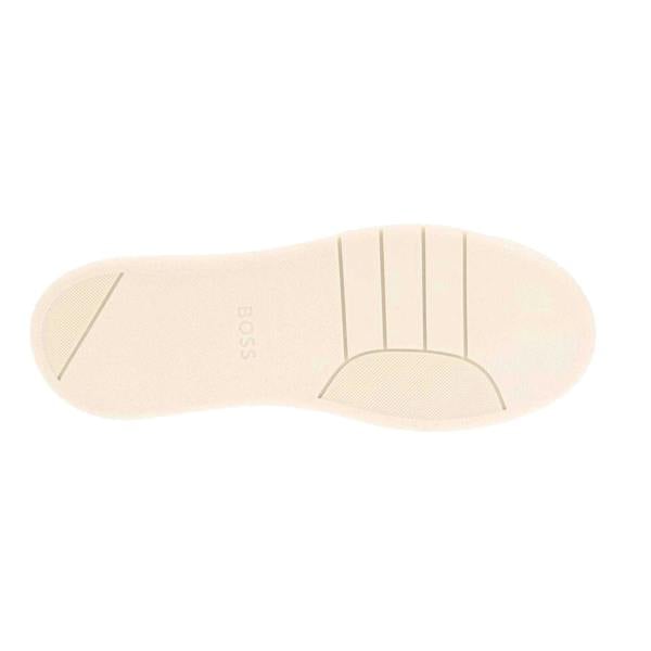 Boss Womens/Ladies Baltimore Leather Trainers - White - 
