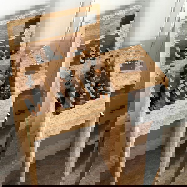 Destina Home Agnes Freestanding Makeup Vanity Table with Mirror