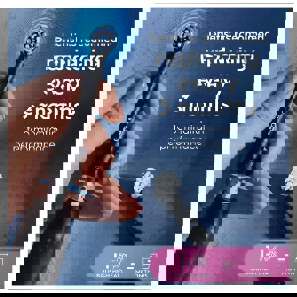 Oral-B iO Replacement Heads Gentle Clean Black 4 Pack - Additional 3