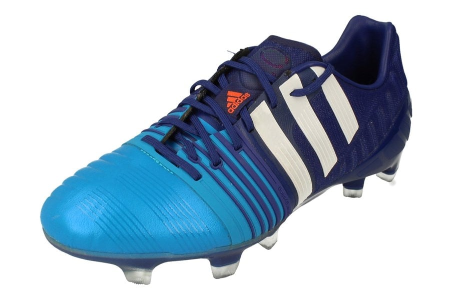 Adidas Nitrocharge 1.0 FG Mens Football Boots  - Purple White Blue M19052 - Photo 0