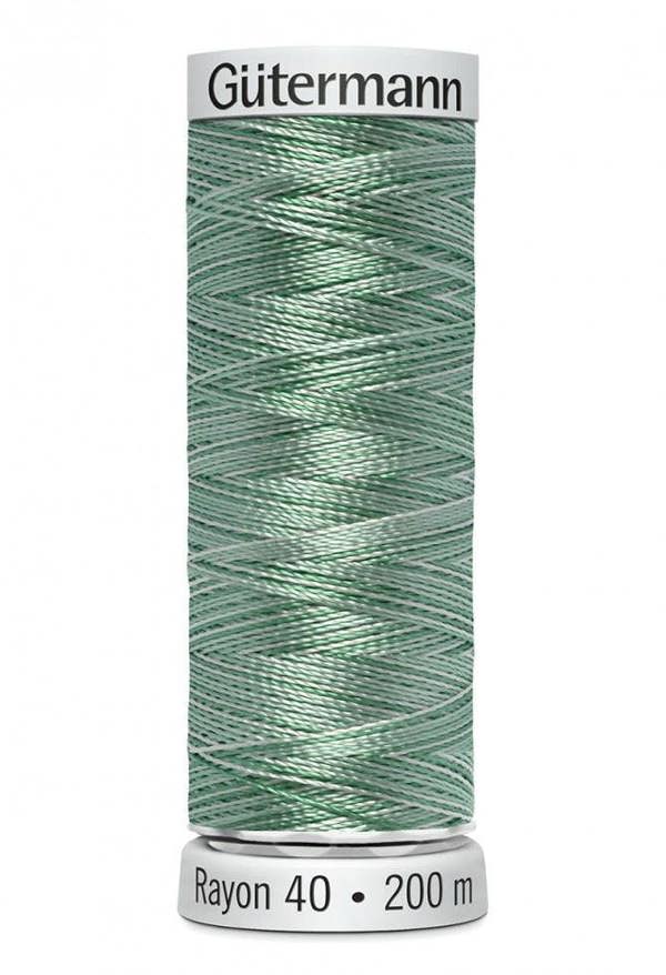 Gutermann No 40 Sulky Rayon Embroidery Thread 200m Rayon Thread Suitable For Embroidery