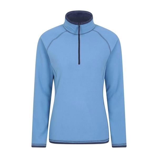 Mountain Warehouse Womens/Ladies Montana Half Zip Fleece Top - Dark Blue - 