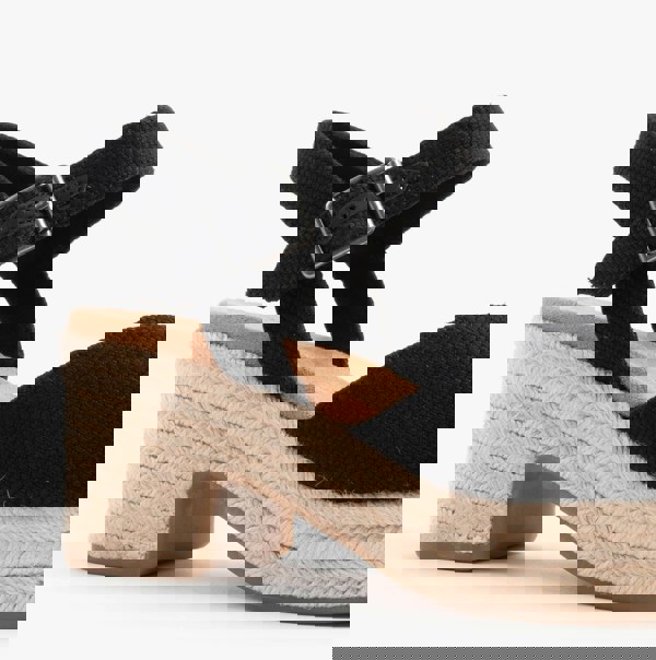 TOMS ISLA PEEP TOE Womens Sandals Black