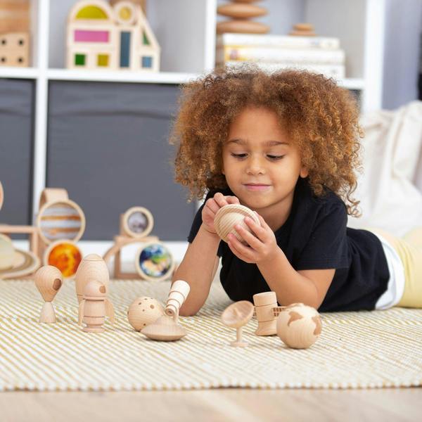 tickit Wooden Space Adventure & Light Star Pack