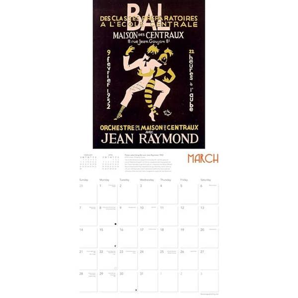 The Jazz Age Calendar 2027, Wall Calendars, Month To View, Entertainment, Gift