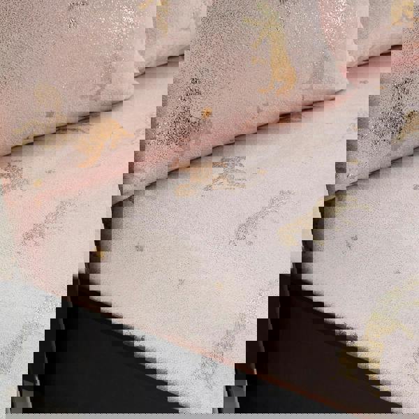 Smart Living Unicorn Star Foil Fitted Sheet - Pink