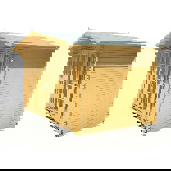 Shire 12x8 Epping log cabin 28mm Cladding - Best Shed