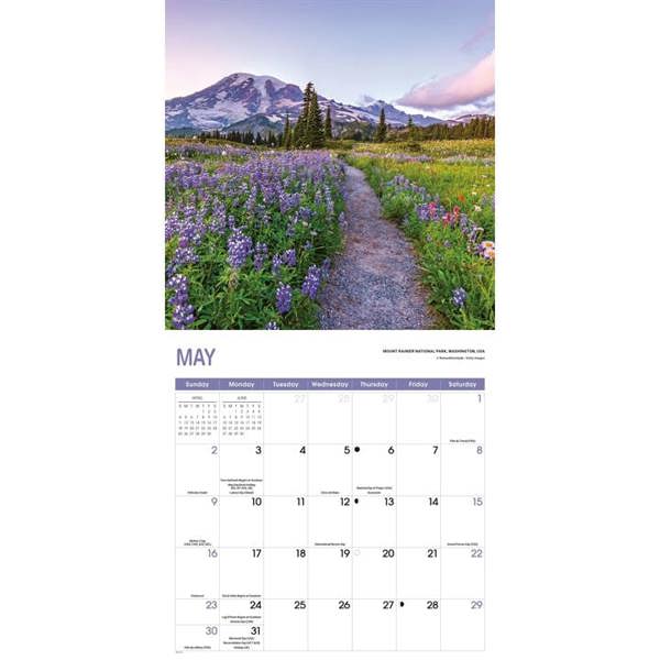 Natural Elements Pathways Calendar 2027, Wall Calendars, Month To View, Natural World, Gift
