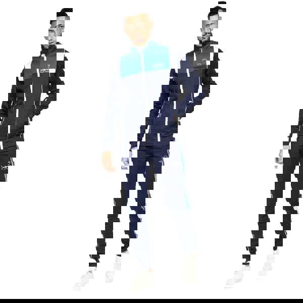 Crosshatch Mens Chinooks Tracksuit - Navy/Blue - 