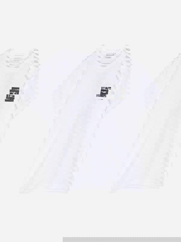 Dolce & Gabbana Kids Dolce & Gabbana Baby Boys Logo T-Shirt in White