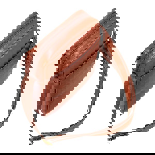 Infinity Leather Ashby - Genuine Leather Crossbody Small Messenger Bag