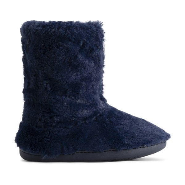 VIVA Polar Women's Memory Foam Zipper Faux Fur Cosy Boots