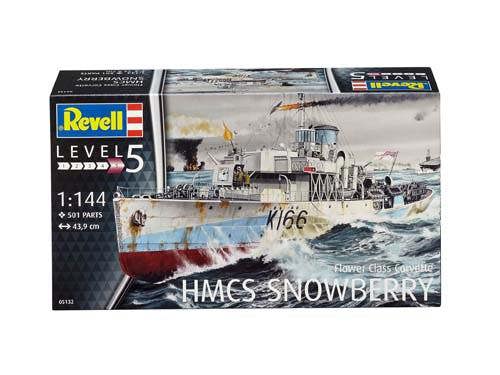 Revell British Flower Class Corvette HMCS Snowberry (1:144 Scale)