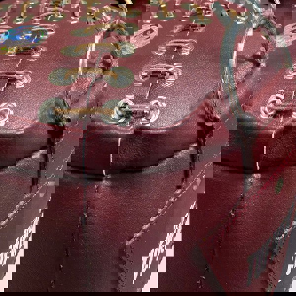 Tuf Wear 4FT Straight Leather Punchbag Oxblood