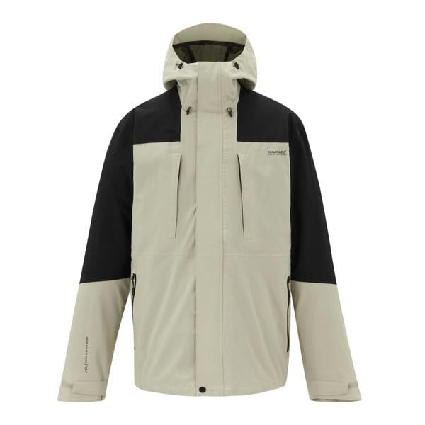 Regatta Mens Freesdale Waterproof Jacket - Abbeystone/Black
