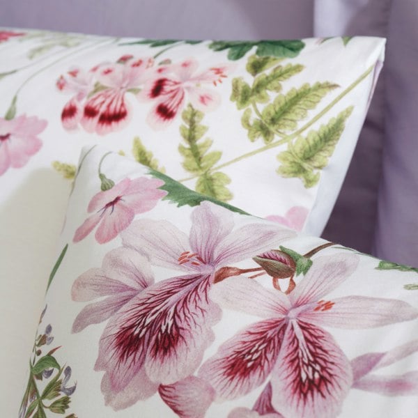 RHS Serenity Garden Reversible 200 Thread Count Cotton Duvet Cover Set