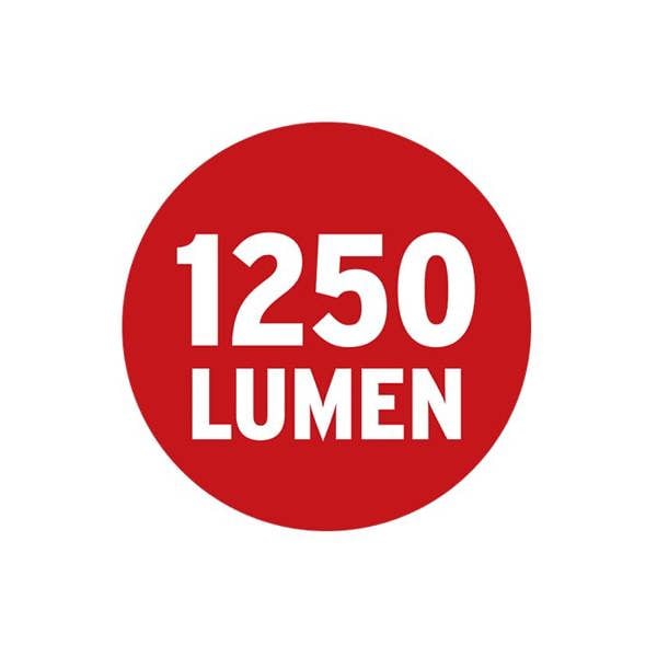 Brennenstuhl Rechargeable Torch - 1250 Lumen 220 Metre Adjustable Beam - Aluminum Body