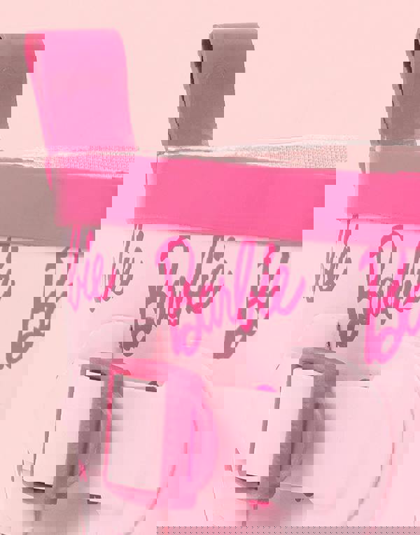 Barbie Unisex Kids Pink Logo Wellington Boots without Handles