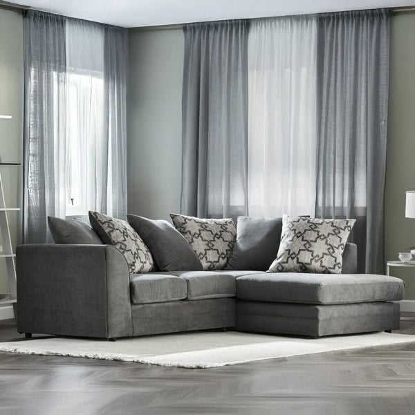 Furnishings For Less Graceland Fabric Corner Sofa