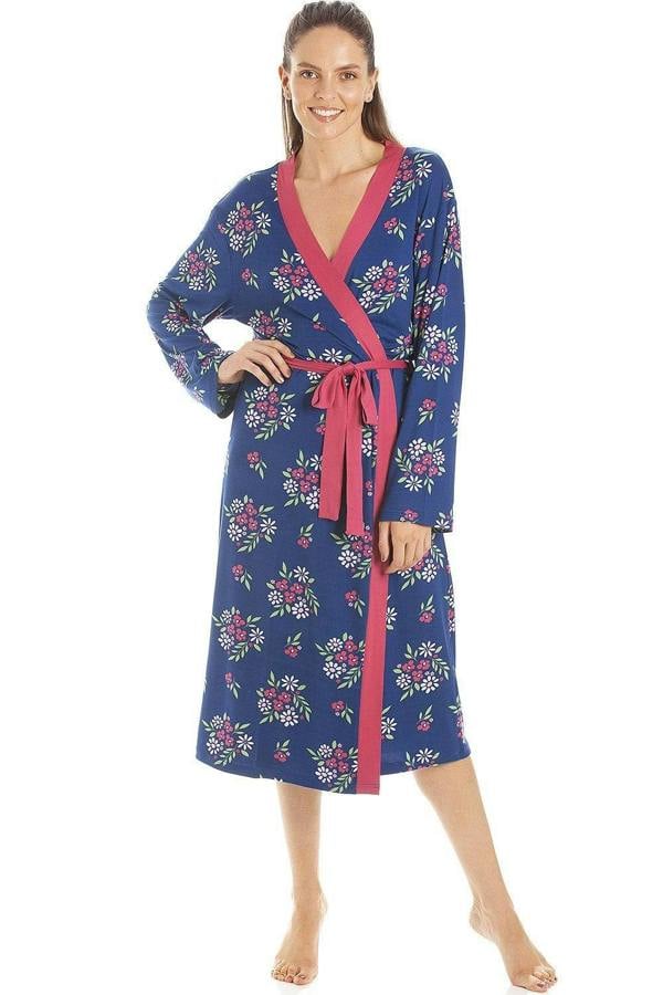 Womens Floral Print Spandex Knee Length Wraps